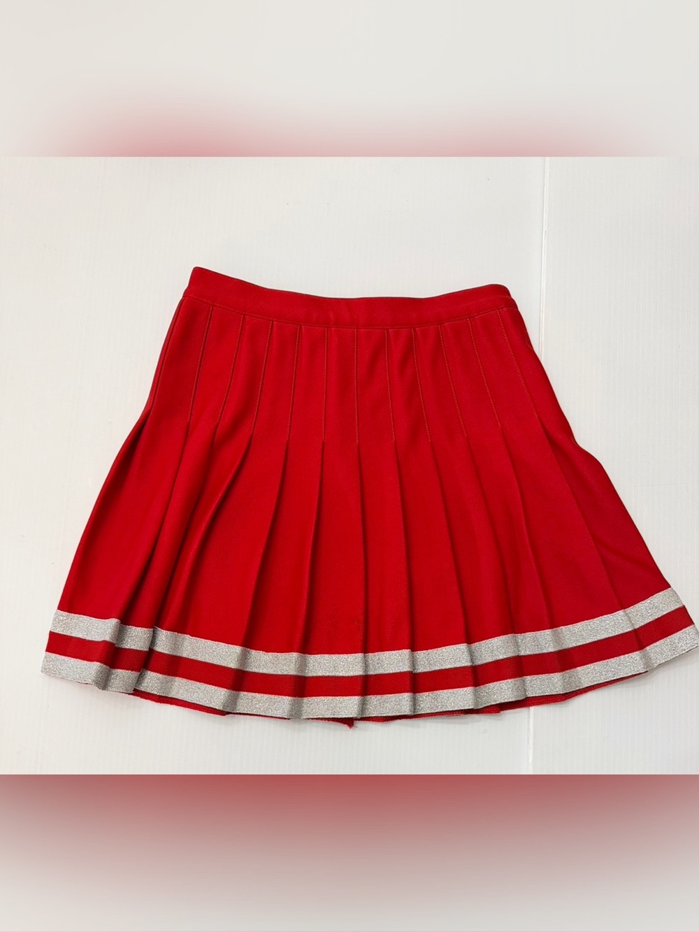Vintage Varsity Pleated Cheerleader Skirt
